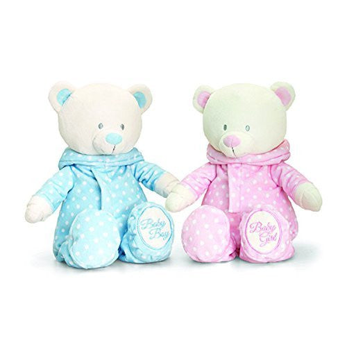 keel 25m baby bear in romper suit pink - hanrattycraftsgifts.co.uk
