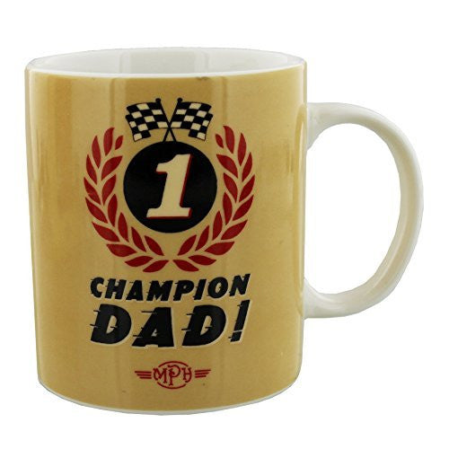 Dad Gift Vintage Style Coffee or Tea Mug Gift - Champion Dad - hanrattycraftsgifts.co.uk