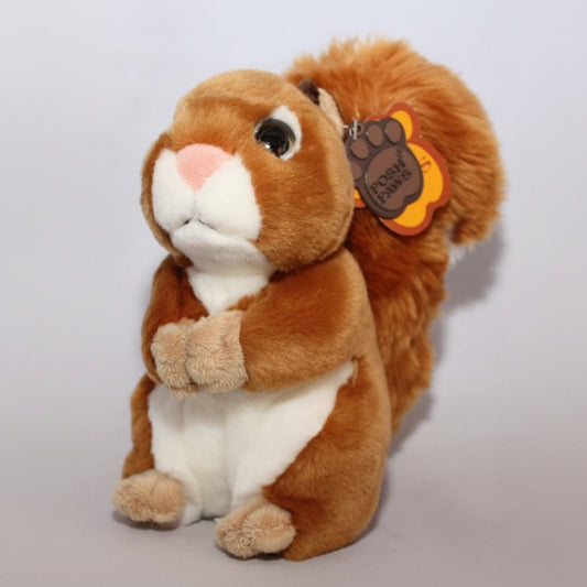 Red Squirrel British Wild Animal Soft Toy - hanrattycraftsgifts.co.uk