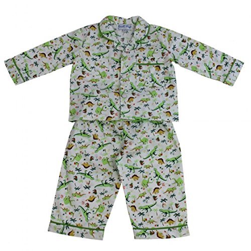 Powell craft Boys Pyjamas - Dinosaur design (4-5 years) - hanrattycraftsgifts.co.uk