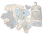 Baby Boys 7 Pieces Mesh Set - Best Friends (0 - 3 Months) - hanrattycraftsgifts.co.uk
