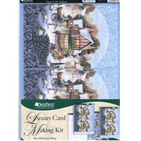 Kanban Luxury Card Making Kit - The Old Sweet Shop (PCT1778) - hanrattycraftsgifts.co.uk