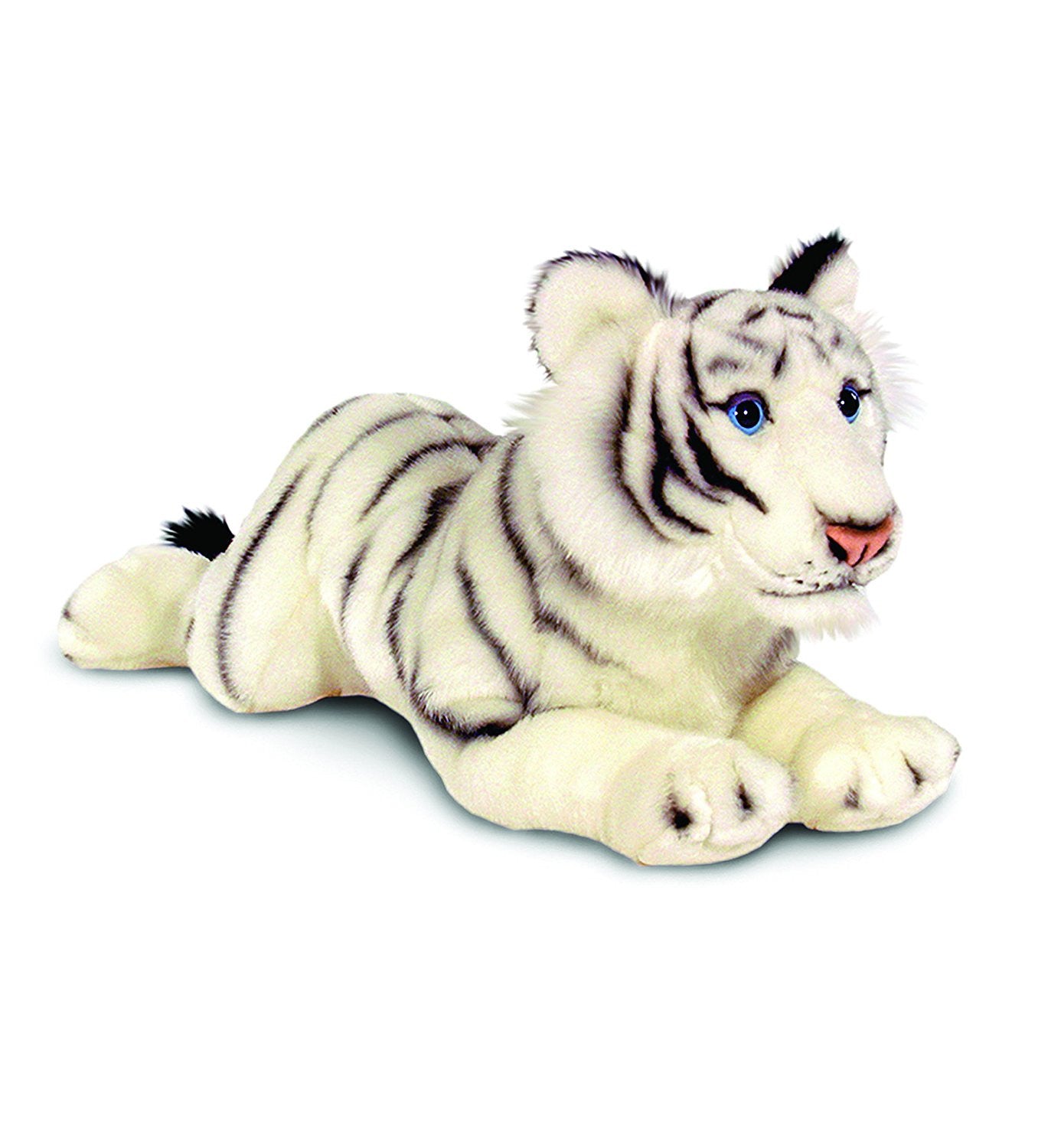 Keel Toys Deluxe White Tiger 46cm (SW3668) - hanrattycraftsgifts.co.uk