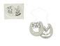 Lesser And Pavey - Twin Wedding Horse Shoe - hanrattycraftsgifts.co.uk