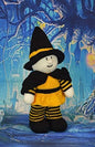 KNITTING PATTERN Witch Festive Friend From Knitting by Post - hanrattycraftsgifts.co.uk
