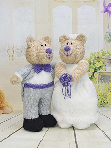 KNITTING PATTERN Bearly Wed Bride and Groom Wedding Pattern - hanrattycraftsgifts.co.uk