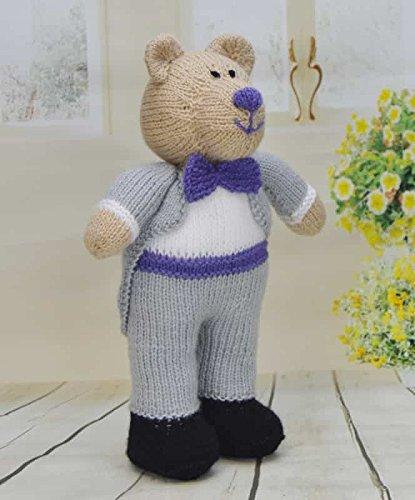 KNITTING PATTERN Bearly Wed Bride and Groom Wedding Pattern - hanrattycraftsgifts.co.uk