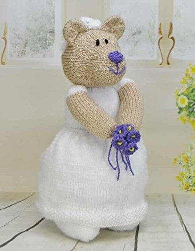 KNITTING PATTERN Bearly Wed Bride and Groom Wedding Pattern - hanrattycraftsgifts.co.uk