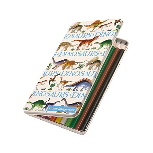 Dinosaurs Set of 12 Colouring Pencils - By Emma Bridgewater - hanrattycraftsgifts.co.uk