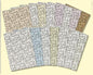Hunkydory - Spring Sensation Luxury Foiled Card - Spring Breeze - hanrattycraftsgifts.co.uk