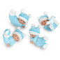 Club Green Resin Playful Baby, Blue, 71 x 37 x 43 cm - hanrattycraftsgifts.co.uk