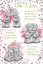 One I Love Me to You Bear Valentines Day Card … - hanrattycraftsgifts.co.uk