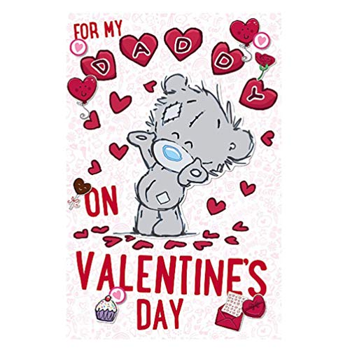 Me To You Bear Daddy My Dinky Bear Valentines Day Card - hanrattycraftsgifts.co.uk