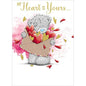 Me To You Bear My Heart Is Yours Valentines Day Card - hanrattycraftsgifts.co.uk
