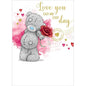 Me To You Bear Love You Valentines Day Card - hanrattycraftsgifts.co.uk