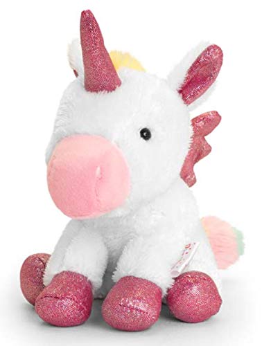 Keel Toys Pippins 14cm sparkletoes pegasus - hanrattycraftsgifts.co.uk