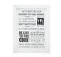 Kitchen Rules - White Framed Humorous Plaque - hanrattycraftsgifts.co.uk