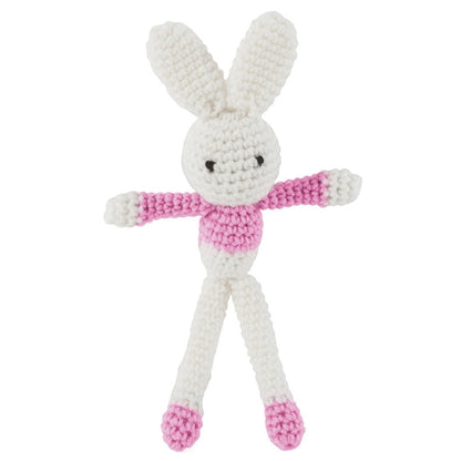 Crochet Kit - Pink Bunny - Trimits Make Your Own - hanrattycraftsgifts.co.uk