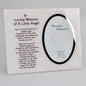 In Loving Memory of a Little Angel Girl Photo Frame - hanrattycraftsgifts.co.uk