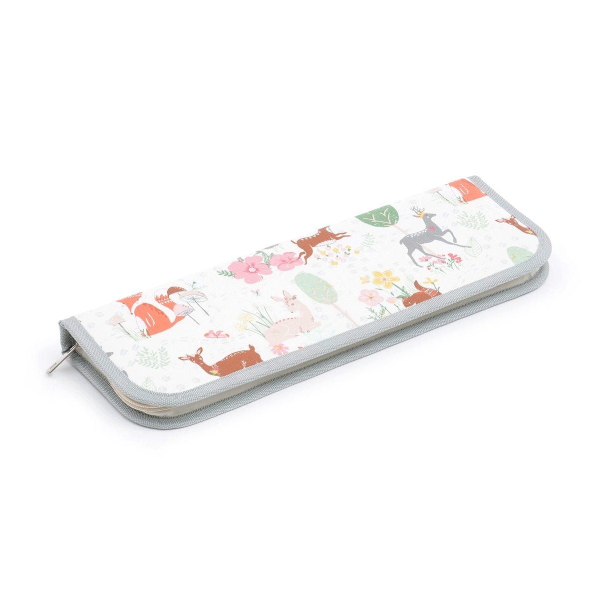 Knitting Pin Case Empty - Woodland | Hobby Gift MR4700E85 | 13x40x4cm - hanrattycraftsgifts.co.uk
