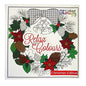 Colouring Therapy, Christmas Premium Adult Colouring Book - 60 Designs to Colour - Size 210mm x 210mm - hanrattycraftsgifts.co.uk