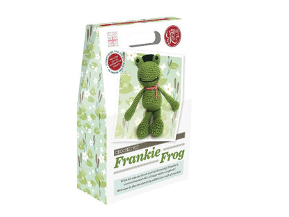 Crochet Kit-Frankie Frog - hanrattycraftsgifts.co.uk