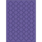 Craftwell Quatrafoil Embossing Folder for Scrapbooking, Letter Size - hanrattycraftsgifts.co.uk