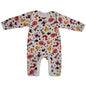 woodland creatures jumpsuit 0 - 6 months - hanrattycraftsgifts.co.uk