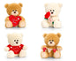 Keel 20cm Mini Valentines Bear assortment ONE PROVIDED AT RANDOM UNLESS SPECIFIED - hanrattycraftsgifts.co.uk