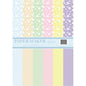 Craftstyle Products Papermaker A4 Paper Pad - Polka Dot and Flowers - hanrattycraftsgifts.co.uk