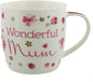 Wonderful Mum Ceramic Birthday Mug Juliana Collection