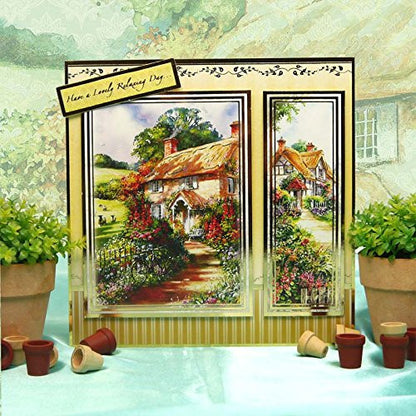 hunkydoryadorable scorable country lanes deluxe card kit - hanrattycraftsgifts.co.uk