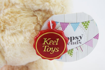 Love You Heart Teddy Bear Cream Valentines Day Soft Toy Cute Love Gift Present - hanrattycraftsgifts.co.uk