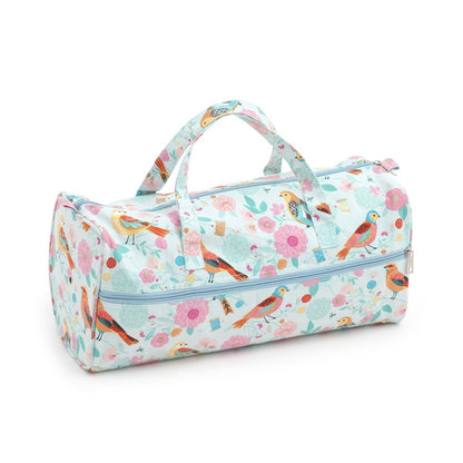Knitting Bag (Fabric Handles) - Birdsong | Hobby Gift MR469875 | 15x42x17½ cm - hanrattycraftsgifts.co.uk