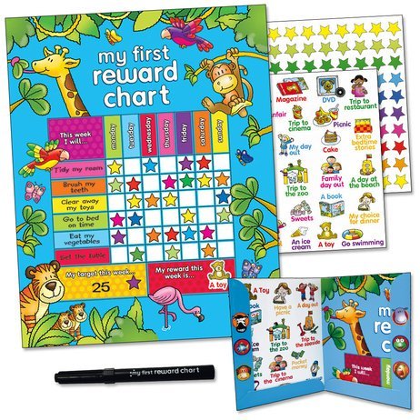 My First Reward Chart, RRP £3.99 - hanrattycraftsgifts.co.uk