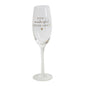 Champagne Flute Glass For A Wonderful Bridesmaid Gift Boxed Amore by Juliana - hanrattycraftsgifts.co.uk