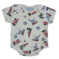 powell craft nautical baby grow 6 - 12 months - hanrattycraftsgifts.co.uk