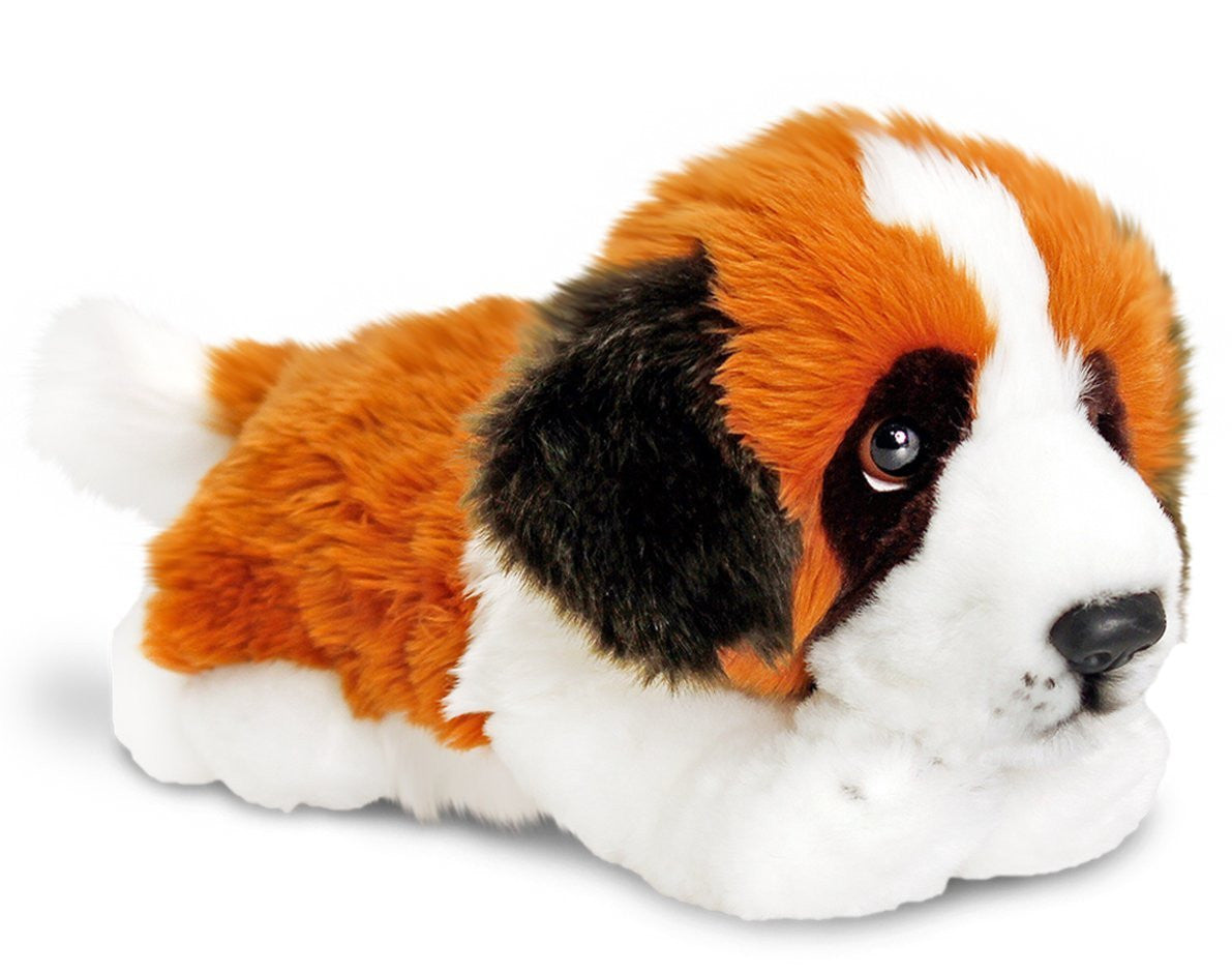 Keel Toys 30 cm St Bernard Toy Dog - hanrattycraftsgifts.co.uk