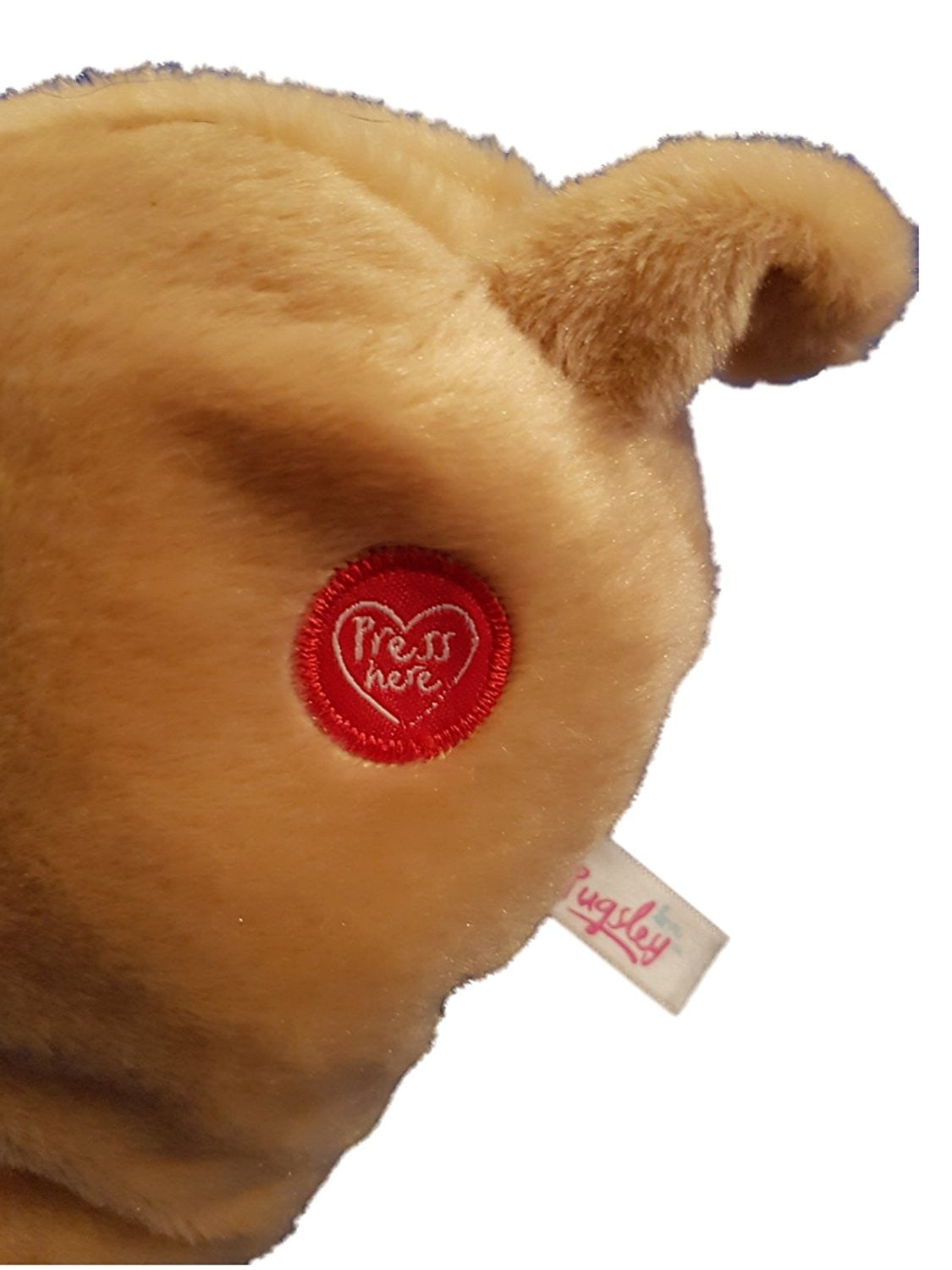 Pugsley Pug Pouncing With Sound 26cm Soft Toy - hanrattycraftsgifts.co.uk