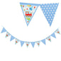 Kiddiwinks Partyware Paper Bunting 2.5m - Boy Design - hanrattycraftsgifts.co.uk