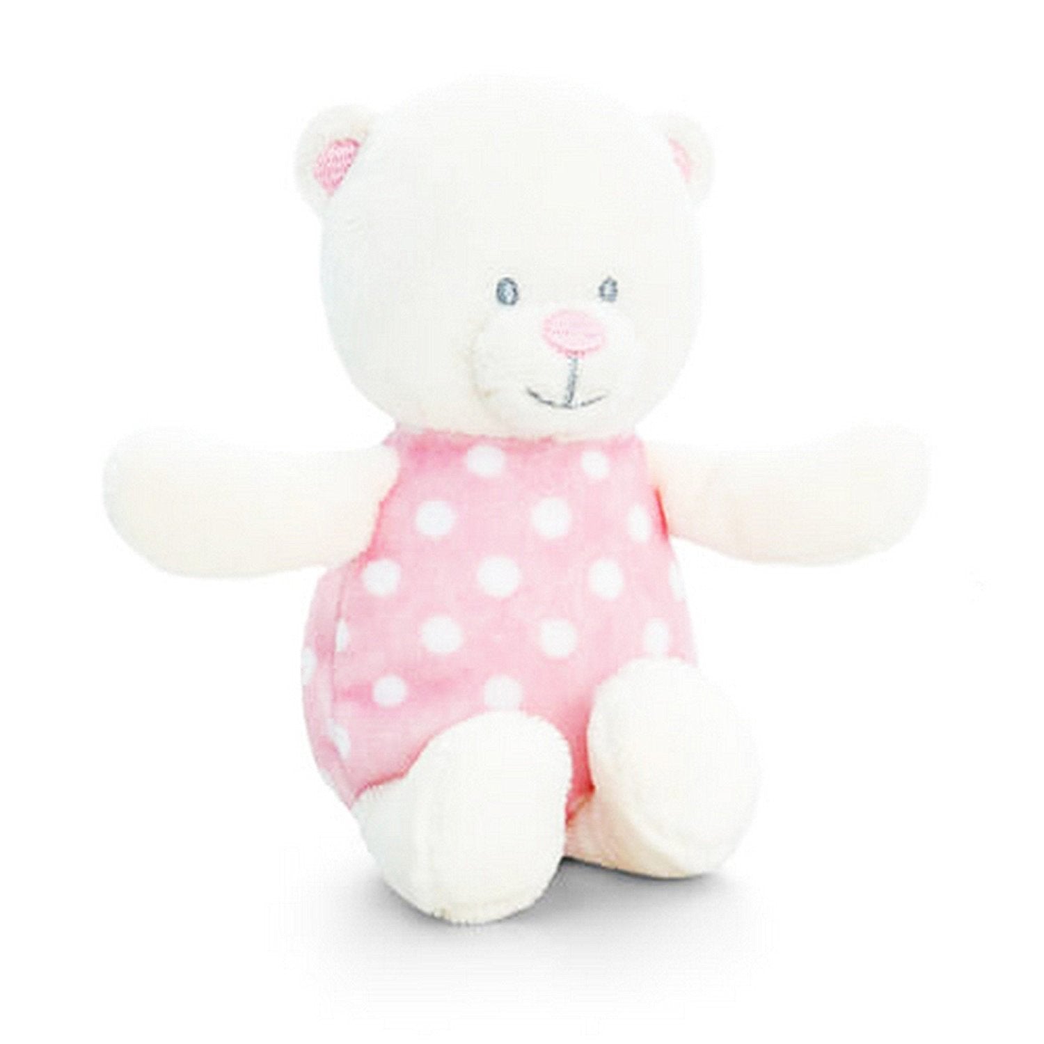 Keel Toys 13cm Baby Bear Rattle - hanrattycraftsgifts.co.uk