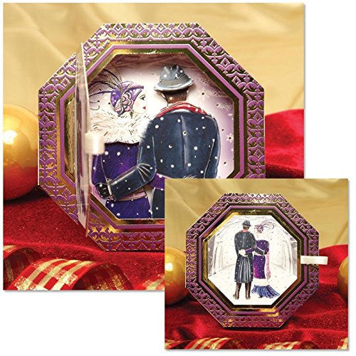 hunkydory festive decadence range festive deco secret door card kit - hanrattycraftsgifts.co.uk