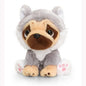 Keel Toys Pugsley Toy With Husky Christmas Outfit - hanrattycraftsgifts.co.uk