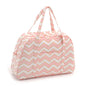 Classic Collection: Sewing Machine Bag: Chevron - Pearlised Blush HGSWB09 - hanrattycraftsgifts.co.uk