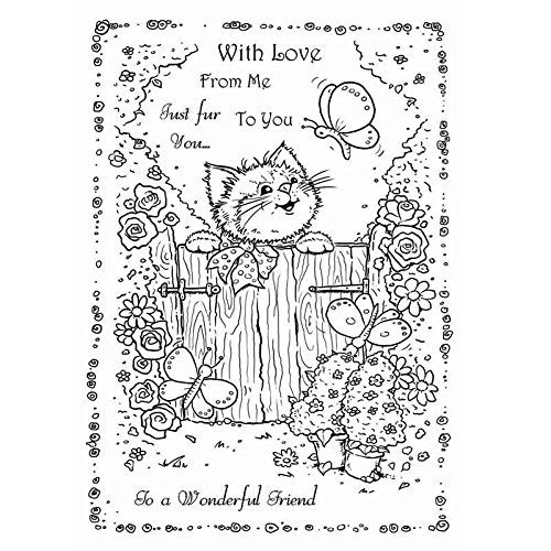 hunkydory clearly stamps at the garden gate - hanrattycraftsgifts.co.uk