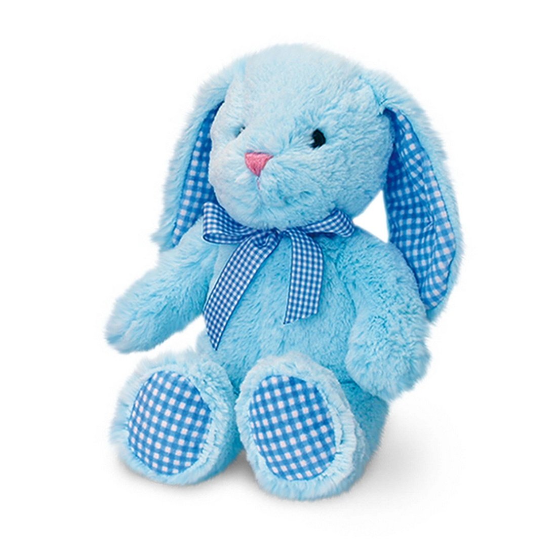 Keel Toys Nursery Gingham Rabbit Plush Toy - hanrattycraftsgifts.co.uk