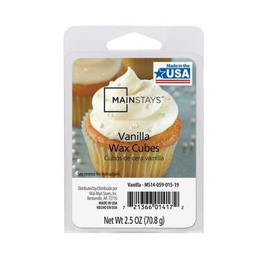 Mainstays Vanilla Scented Wax Cube Melts MS14-059-015-19 - hanrattycraftsgifts.co.uk