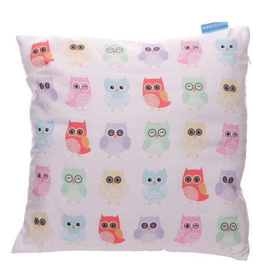 Lauren Billingham Cute Owls Printed Cushion Cover. A perfect gift for that Birthday Gift, Christmas Present or Fathers day gifts etc... - hanrattycraftsgifts.co.uk