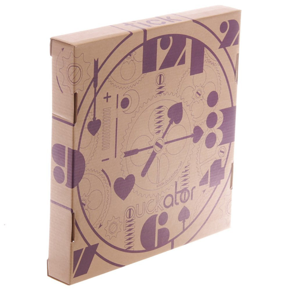 Funky Colourful Dotty Elephants Design Wall Clock - hanrattycraftsgifts.co.uk