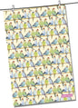 Emma Ball Cotton Tea Towel Budgies in Beanie Hats